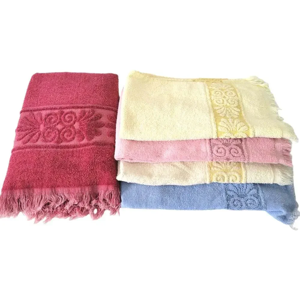 Cannon Monticello Santa Cruz Towels Lot Of 5 Vintage 1 Bath Towel 4 Hand Towels